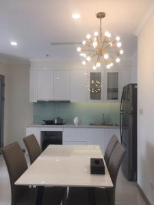 phòng bếp căn hộ Vinhomes Central Park Căn hộ Vinhomes Central Park 2 phòng ngủ nội thất đầy đủ