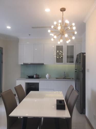 phòng bếp căn hộ Vinhomes Central Park Căn hộ Vinhomes Central Park 2 phòng ngủ nội thất đầy đủ
