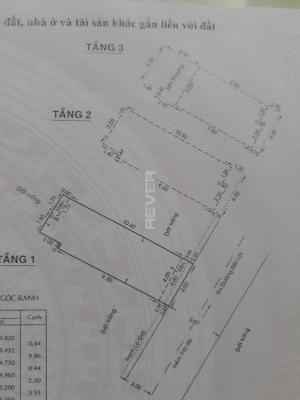 Bản vẽ nhà phố Quận Bình Tân Nhà 1 trệt 2 lầu Q.Bình Tân hướng Đông Nam, nội thất cơ bản.