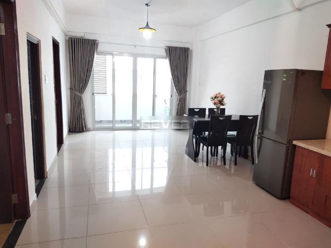 Phòng khách căn hộ Chung cư Tân Mỹ, Quận 7 Căn hộ chung cư Tân Mỹ tầng trung thoáng mát, nội thất cơ bản.