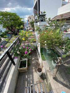 Sân thượng nhà phố Quận 10 Nhà phố đường Đồng Nai diện tích sử dụng 85.9m2