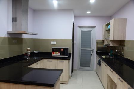 Phòng bếp Scenic Valley, Quận 7 Căn hộ Scenic Valley tầng trung, view nội khu hồ bơi.