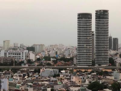 View The Manor, Bình Thạnh Căn hộ Officetel The Manor tầng trung, view thành phố.