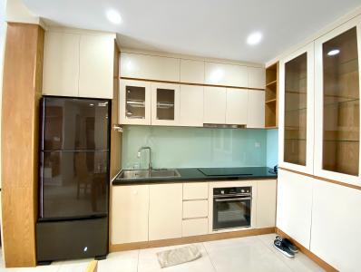 Phòng bếp Masteri Millennium Quận 4 Căn hộ Masteri Millennium hướng Nam, đầy đủ nội thất.