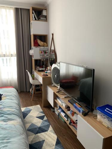 Phòng ngủ Vinhomes Central Park Căn hộ Vinhomes Central Park tầng cao, cửa hướng Đông.