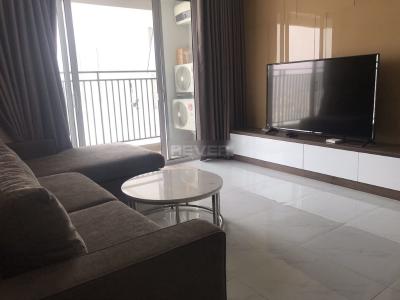 Phòng khách căn hộ Saigonres Plaza Căn hộ Saigonres Plaza tầng cao nội thất đầy đủ tiện nghi.