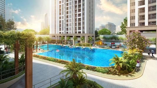 Richstar, Tân Phú Căn hộ Richstar tầng trung, view thành phố sầm uất.