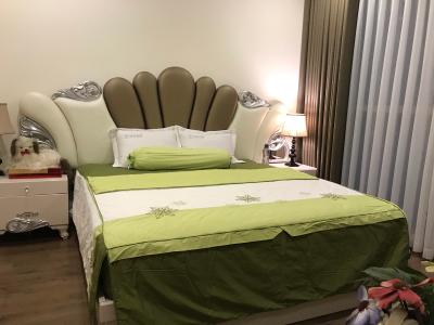 phòng ngủ căn hộ Vinhomes Central Park căn hộ Vinhomes Central Park đẩy đủ nội thất, tầng trung