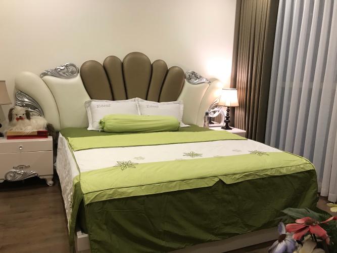 phòng ngủ căn hộ Vinhomes Central Park căn hộ Vinhomes Central Park đẩy đủ nội thất, tầng trung