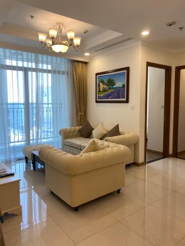Phòng khách Căn hộ Vinhomes Central Park Căn hộ Vinhomes Central Park 2 phòng ngủ nội thất đầy đủ