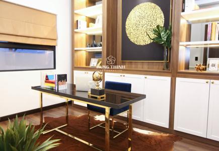 Phòng làm việc căn hộ Q7 Saigon Riverside Căn hộ Q7 Saigon Riverside nội thất cơ bản, tiện ích đa dạng.