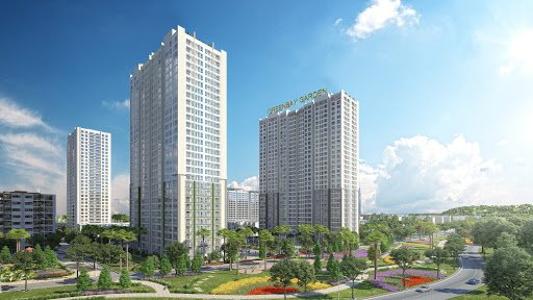 River Panorama, Quận 7 Căn hộ River Panorama tầng cao, ban công hướng Bắc.