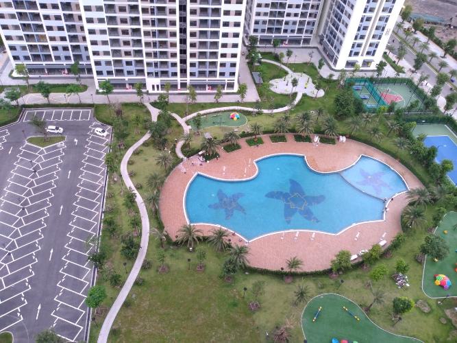 View từ  căn hộ Vinhomes Grand Park Bán căn hộ Vinhomes Grand Park hiện đại, view thành phố thoáng mát.
