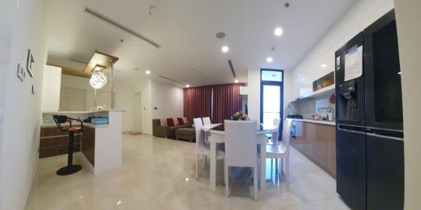 phòng khách CHO THUÊ CĂN HỘ VINHOMES GOLDEN RIVER TẦNG CAO