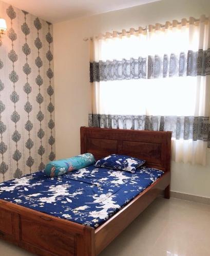 Phòng ngủ căn hộ Topaz City, Quận 8 Căn hộ Topaz City tầng trung ban công đón gió, nội thất đầy đủ.