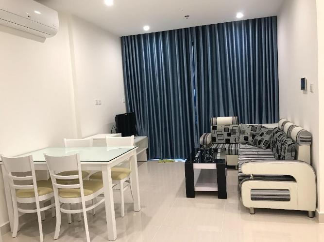 Phòng khách Vinhomes Grand Park Căn hộ Vinhomes Grand Park tầng cao, đón view nội khu yên tĩnh.