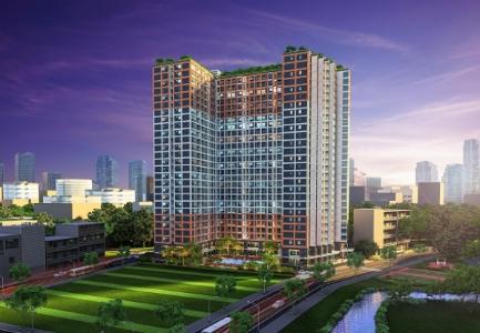 Carillon 7, Tân Phú Căn hộ Carillon 7 nội thất cơ bản, ban công hướng Đông.