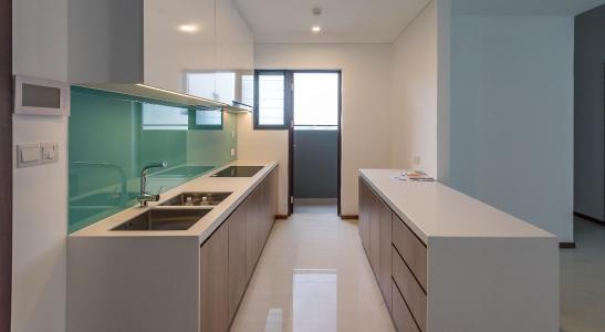 Phòng bếp One Verandah Quận 2 Căn hộ One Verandah tầng 5, view sông và thành phố.