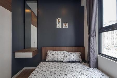 Phòng ngủ căn hộ M-ONE NAM SÀI GÒN Cho thuê căn hộ M-One Nam Sài Gòn 3PN, đầy đủ nội thất, full sàn gỗ, ban công hướng Nam