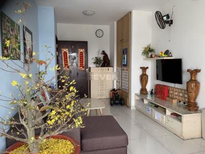 Phòng khách Phú Thạnh Apartment, Tân Phú Căn hộ Phú Thạnh Apartment tầng trung, hướng Đông Nam.