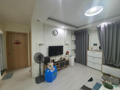 Phòng khách căn hộ Chung cư Cửu Long, Bình Thạnh Căn hộ Chung cư Cửu Long tầng 8 view thoáng mát, nội thất cơ bản.