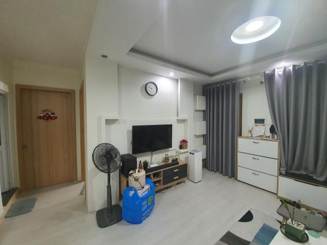 Phòng khách căn hộ Chung cư Cửu Long, Bình Thạnh Căn hộ Chung cư Cửu Long tầng 8 view thoáng mát, nội thất cơ bản.