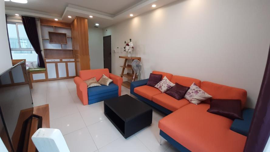 Phòng khách Lexington Residence Quận 2 Căn hộ Lexington Residence tầng trung, nội thất tiện nghi.