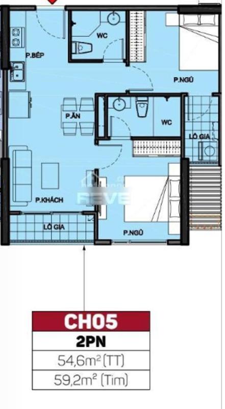 Layout Vinhomes Grand Park, Quận 9 Căn hộ Vinhomes Grand Park nội thất cơ bản, ban công view Đông Nam
