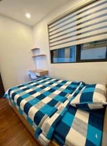 Phòng ngủ căn hộ One Verandah, Quận 2 Căn hộ One Verandah tầng cao thoáng mát, đầy đủ nội thất.