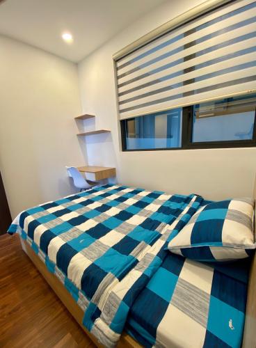 Phòng ngủ căn hộ One Verandah, Quận 2 Căn hộ One Verandah tầng cao thoáng mát, đầy đủ nội thất.