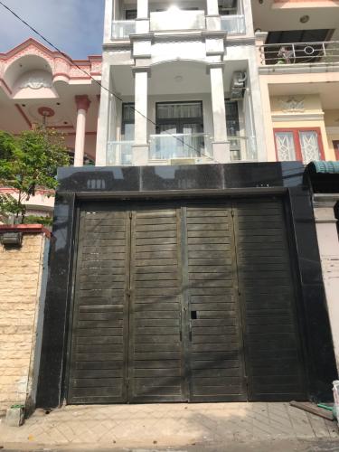 Mặt tiền nhà phố Gò Vấp Nhà phố cửa hướng Đông hẻm xe hơi rộng, kết cấu 3 tầng.