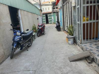 Hẻm nhà phố Lê Văn Khương, Quận 12 Nhà phố hướng Tây, hẻm ô tô nhỏ nội bộ vài căn nhà.