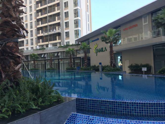 Hồ bơi Jamila Khang Điền, Quận 9 Căn hộ Jamila Khang Điền tầng trung, cửa chính hướng Tây Nam.
