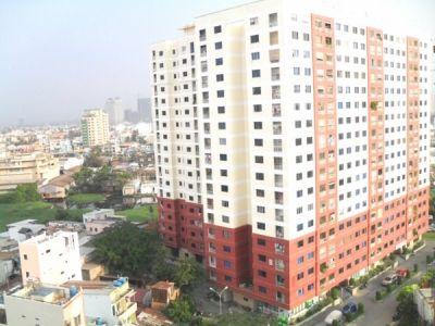 Căn hộ Chung cư Mỹ Phước, Bình Thạnh Căn hộ Chung cư Mỹ Phước tầng thấp gồm 3 phòng ngủ, nội thất cơ bản.