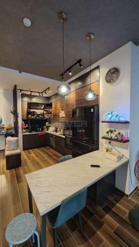 Phòng bếp The Park Residence, Nhà Bè Căn hộ The Park Residence đầy đủ nội thất, ban công hướng Tây.