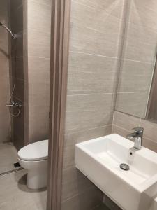 căn hộ Vinhomes Grand Park, quận 9 Căn hộ tầng 25 Vinhomes Grand Park thiết kế hiện đại, nội thất cơ bản