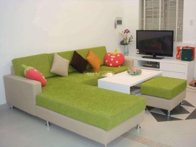 Phòng khách căn hộ chung cư Cửu long Căn hộ chung cư Cửu Long tầng 19 bàn giao đầy đủ nội thất.