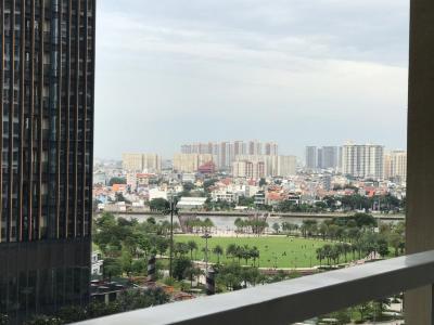 View ban công Vinhomes Central Park Căn hộ Vinhomes Central Park nội thất cơ bản, tầng trung