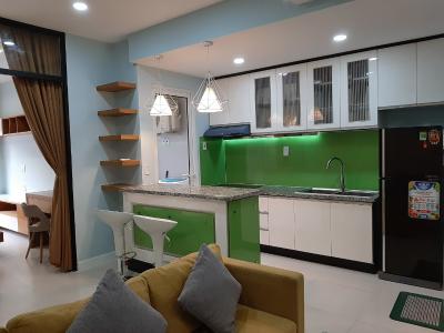 Phòng khách Lexington Residence, Quận 2 Căn hộ Lexington Residence tầng trung, đầy đủ nội thất.