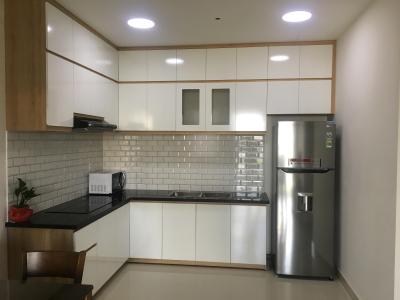 Nhà bếp căn hộ The Sun Avenue Căn hộ tầng cao The Sun Avenue, tiện ích cao cấp, nội thất đầy đủ.