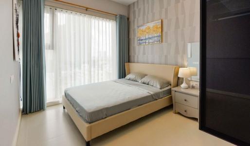 Phòng ngủ căn hộ Gateway Thảo Điền Căn hộ Gateway Thảo Điền view nhìn ra thành phố, nội thất cơ bản.