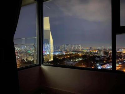 View nhìn căn hộ Kingdom 101 Cho thuê căn hộ Kingdom 101 quận 10, diện tích 70.58m2 - 2 phòng ngủ, nội thất cơ bản