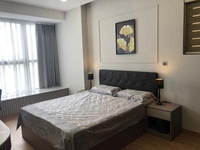 Phòng ngủ Phú Mỹ Hưng Midtown Căn hộ Phú Mỹ Hưng Midtown hướng Đông Nam, đầy đủ nội thất.