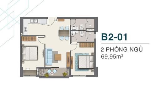 layout Q7 Boulevard Căn hộ Q7 Boulevard nội thất cơ bản, tiện ích cao cấp.