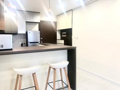 Nhà bếp căn hộ Sunrise Riverside Căn hộ Sunrise Riverside Nhà Bè, tầng cao - nội thất đầy đủ