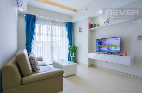 Phòng Khách Căn hộ Masteri Thảo Điền 2 phòng ngủ tầng thấp T5 view hồ bơi