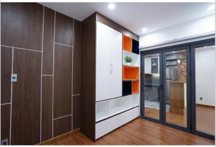 Nội thất Saigon South Residence   Căn hộ Saigon South Residence tầng cao, ban công hướng Bắc.