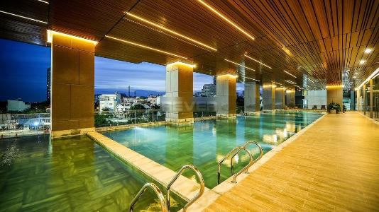 Hồ bơi An Gia Skyline, Quận 7 Căn hộ An Gia Skyline đầy đủ nội thất, view nội khu tuyệt đẹp.