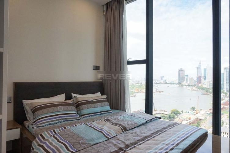Phòng ngủ căn hộ Vinhomes Golden River Căn hộ Vinhomes Golden River đầy đủ nội thất, view sông và thành phố.