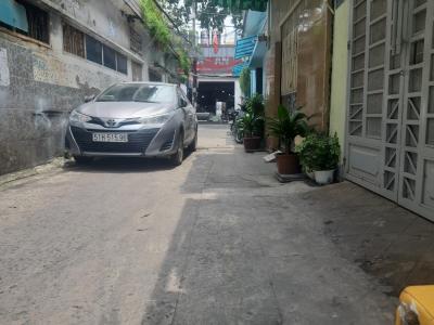 Hẻm nhà phố Lê Văn Thọ, Gò Vấp Nhà phố hẻm xe hơi mới xây, thiết kế hiện đại tinh tế.